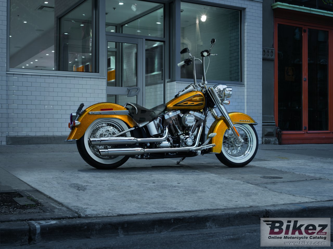 Harley Davidson Softail Deluxe Poster